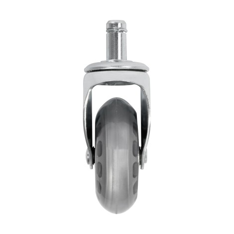 Roll Speed silver hjul för pall, 5-pack, ACTIVESHOP — framsida