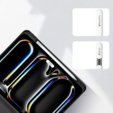 Primer s tipkovnico in sledilno ploščic za iPad Pro 11 "M4 2024 CACOE AZERTY