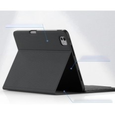 Fodral med tangentbord och pekplatta för iPad Pro 11 "M4 2024 CACOE Azerty