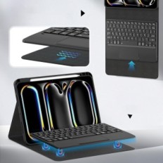 Tapaus näppäimistöllä ja kosketuslevyllä iPad Pro 11 "M4 2024 Cacoe Azerty