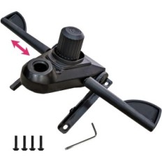 Naudota Rotary Plytelės biuro kėdėms Nuimamas mechanizmas Rebrzyras Metalo bazė