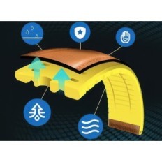 Regarder la sangle en cuir 18-16mm Unisexe Binlun Huilé Faire fermoir