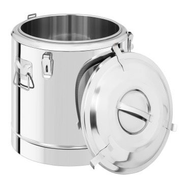 Thermos catering com uma mistura para transporte de aço 40l