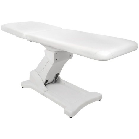 Table de massage électrique Azzurro 808 2 pot. Blanche — vue latérale