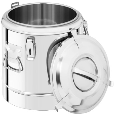 Thermos de catering para transportar alimentos de aço 12L