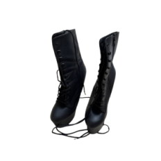 Botines de mujer A aleser-1020 de mujeres usadas en un talón medio 10 (EE. UU.) 41EU