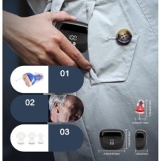 Použité digitální sluchátko a seniory Delmicure VHP-1631