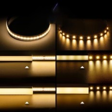 LED BTF-Lighting FCOB RGBCCT 5M 960 LED / M DC24V IP30 Πολύχρωμο