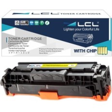 LCL tooneri asendamine 312A CF382A CE412A CC532A (1 kollane) HP Color LaserJet M476 / CP2020 / CP2025 / CM2320