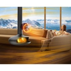 Magnetni ventilator magnetni drkokar HL-600E4 4-rezilo za peč