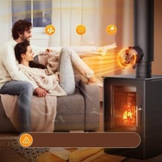 Ventilateur magnétique Magnetic Drockars HL-600E4 4 Blade pour le four