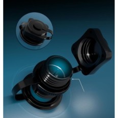 Oreiller d'hiver pour piscine piscine 2x4 m xxl avec kit de réparation