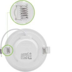 LED PHILLAMP Luminy 6W IP44 3000K White Set 9 PCS.