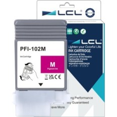 LCL PFI102M Magenta voor Canon ImagePrograph IPF500-IPF765 LCL 1 PC.