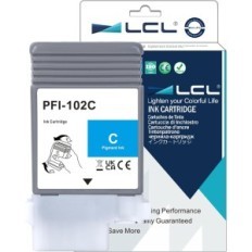 LCL PFI102C Cyan za Canon ImageProgram IPF500-IPF765 LCL 1 kos.