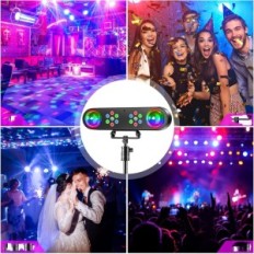 DJ lamp with a cross-eyed tripod ZQ05156 Sphere DISCO Remote Controller Light Effect