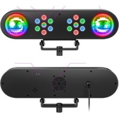 DJ-Lampe mit einem crossäugigen Stativ ZQ05156 Kugel Disco Remote Controller Lichteffekt
