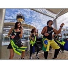 Vėliava ant choreografijos ir renginių Toqui Toqui 10 vienetų