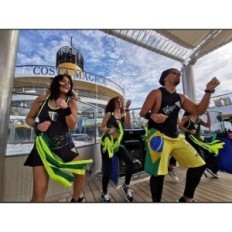 Vėliava ant choreografijos ir renginių Toqui Toqui 10 vienetų