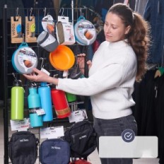 Gebruikte Stand Mesh Odoxia Metal Mobile Shop