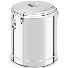 Thermos de catering en acier pour le transport de nourriture de 80L