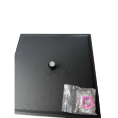 Used 40cm ceiling raincoat black steel 304 square