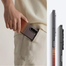 Case Pitaka Magez Case 5 Galaxy kanssa Fold6 Aramid Ultra Thin Magsafe