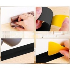 PVC PVC-mes 80mm x 20 mm x 24 m elastisch zelfklevend