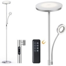 Se utiliza 35W Modlicht MF18805 4200LM Lámpara de pie LED con un vidrio