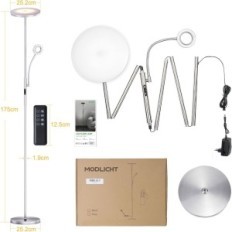 Rabljen 35W modlicht MF18805 4200LM LED stojala svetilka s kozarcem