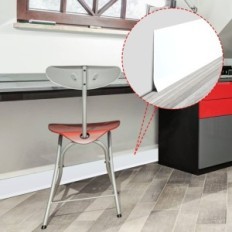 Soft PVC LSGCQ isekleepuva laius 10 cm kuni seina 10x18m