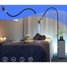 UNFLET UV-lampe for 6W øyenvipper med fleksibel med fotbryter og justering