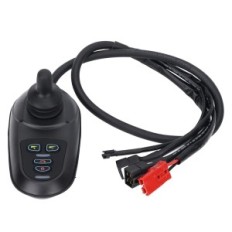 4-tlačidlový invalidný vozík s výstavou brzdovej joysticku