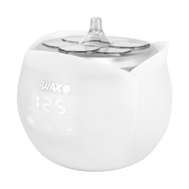 iWax Flower vaxvärmare vit — framsida