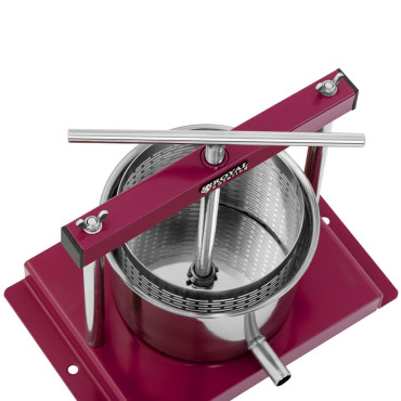 Pritisnite. Vinorodni sok. Iz ročno izdelanega nerjavečega jekla. 3l