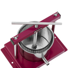 Presse à vin manuelle en acier inoxydable 3L pour le jus de fruits.