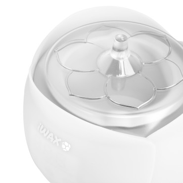 iWax Flower viaszmelegítő fehér — közeli kép a felületről