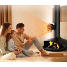Ventilatore da camino magnetico senza corrente i tre moschettieri HL-600E2 silenzioso