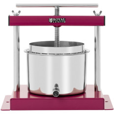 Presse à vin manuelle en acier inoxydable 3L pour le jus de fruits.