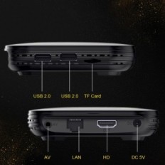 TV kutija Allwinner H618 Android 12 WiFi Double 8K 4K BT Glasovno upravljanje