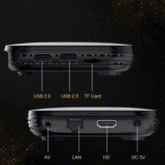 TV Box Allwinner H618 Android 12 WiFi διπλό 8K 4K Control Voice