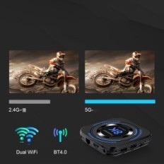 TV Box Allwinner H618 Android 12 WiFi Double 8K 4K BT Voice Control