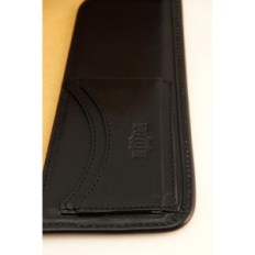 Used A4 Leather Folder NODO with a clip