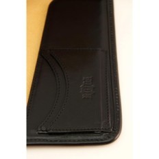 Used A4 Leather Folder NODO with a clip