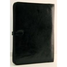 Used A4 Leather Folder NODO with a clip