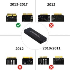 SSD MACBLOOK USADO AIR / PRO 2013-2016 ADAPTADOR DE USB 3.0 de Chenyang 16 + 12 PIN