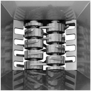 Smulkintuvo smulkintuvas vynuogių vaisių plieno apkrovai 7 kg