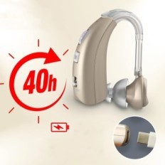 Aiuto acustico digitale per Adult Delmicure VHP-1303 con riduzione del rumore dell'oro
