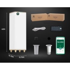 Used Gowbox Automatic Hey ABBY 420 Pro Hydroponic DWC LED system