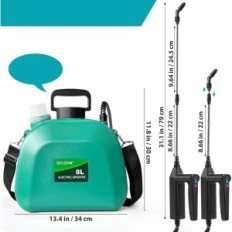 Käytetyt Sähkörumpuja Kasvit Sylstar 8L, jossa 4 USB-suuttimet säädettävät